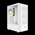Gamdias Aura GC7 ARGB Tempered Glass White - Image 2