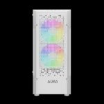Gamdias Aura GC7 ARGB Tempered Glass White - Image 4