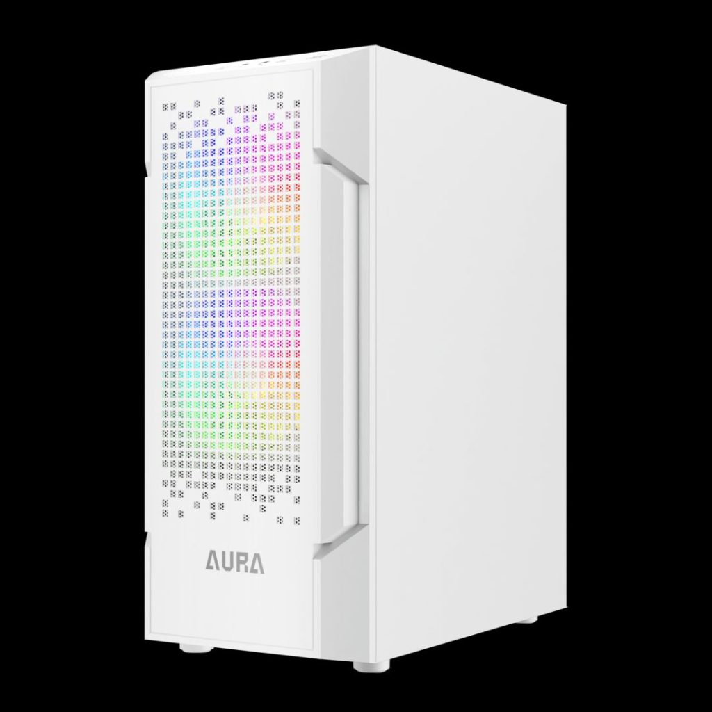 Gamdias Aura GC7 ARGB Tempered Glass White - Image 6