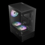 Gamdias Aura GC9M ELITE ARGB Tempered Glass Black - Image 3