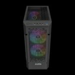 Gamdias Aura GC7 ARGB Tempered Glass Black - Image 3