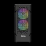 Gamdias Aura GC7 ARGB Tempered Glass Black - Image 4