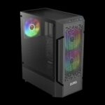 Gamdias Aura GC7 ARGB Tempered Glass Black - Image 5