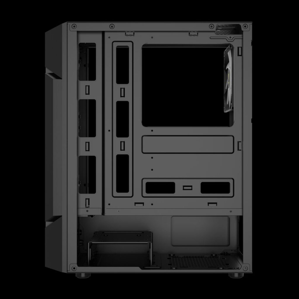 Gamdias Aura GC7 ARGB Tempered Glass Black - Image 8