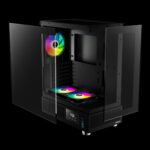 Gamdias Atlas E1 ARGB Tempered Glass Black - Image 4