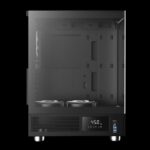 Gamdias Atlas E1 ARGB Tempered Glass Black - Image 5