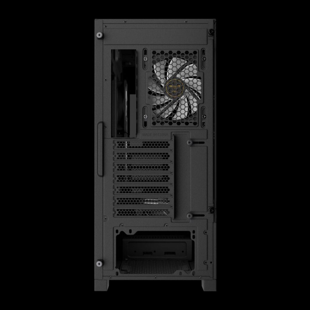 Gamdias Aura GC12 ARGB Tempered Glass Black - Image 9