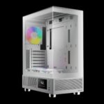 Gamdias Atlas E1 ARGB Tempered Glass White - Image 2