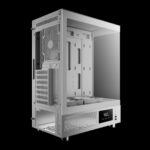 Gamdias Atlas E1 ARGB Tempered Glass White - Image 8