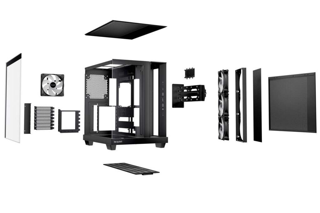 Be quiet! Light Base 500 LX Tempered Glass Black - Image 6