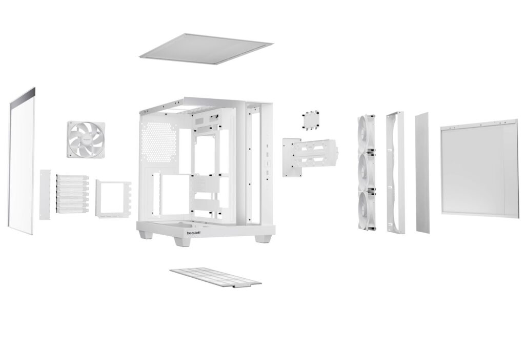 Be quiet! Light Base 500 LX Tempered Glass White - Image 6
