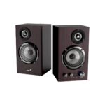 Genius SP-HF1812BT Bluetooth Speaker Dark Brown