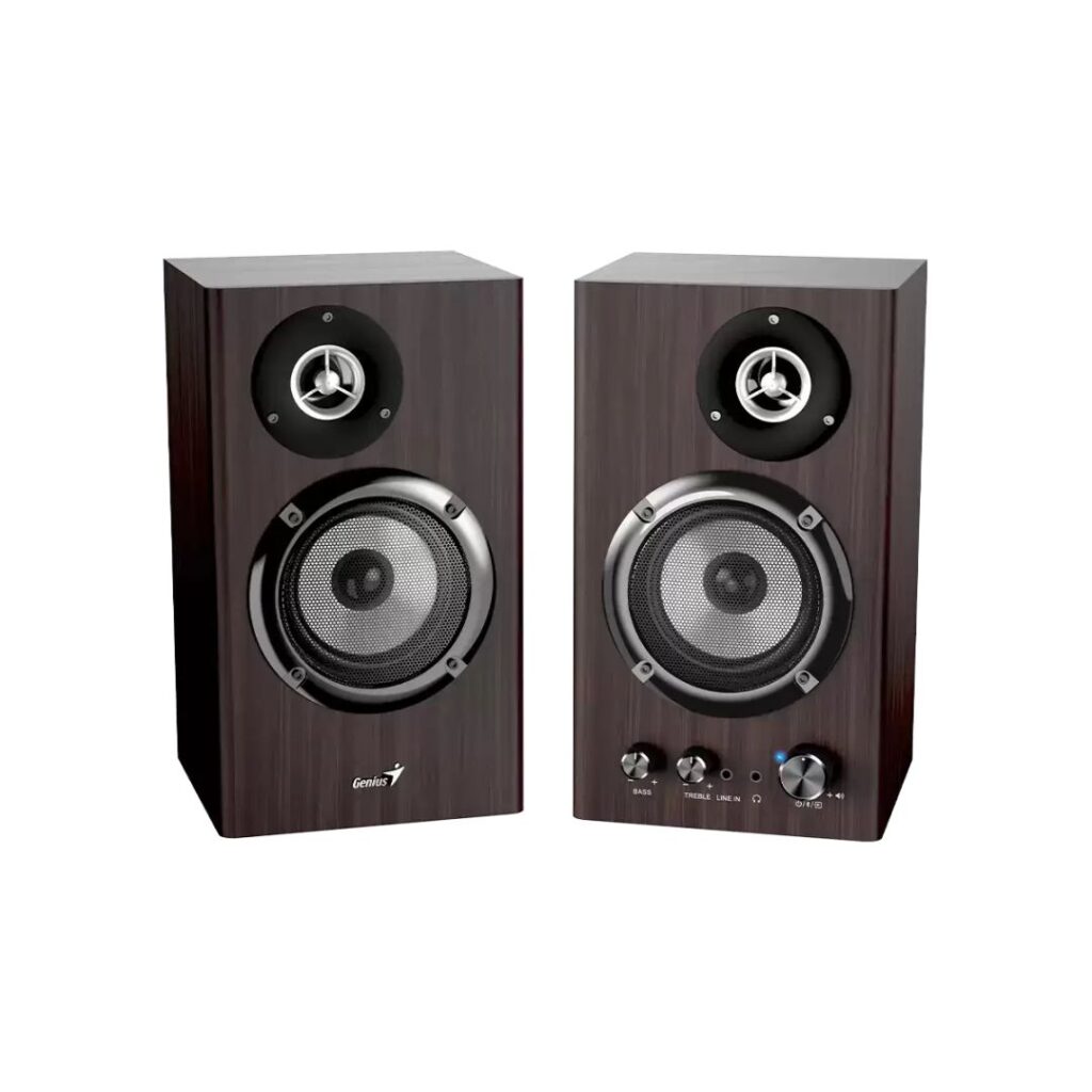 Genius SP-HF1812BT Bluetooth Speaker Dark Brown - Image 5
