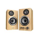Genius SP-HF1812BT Bluetooth SpeakerPine Wood - Image 3