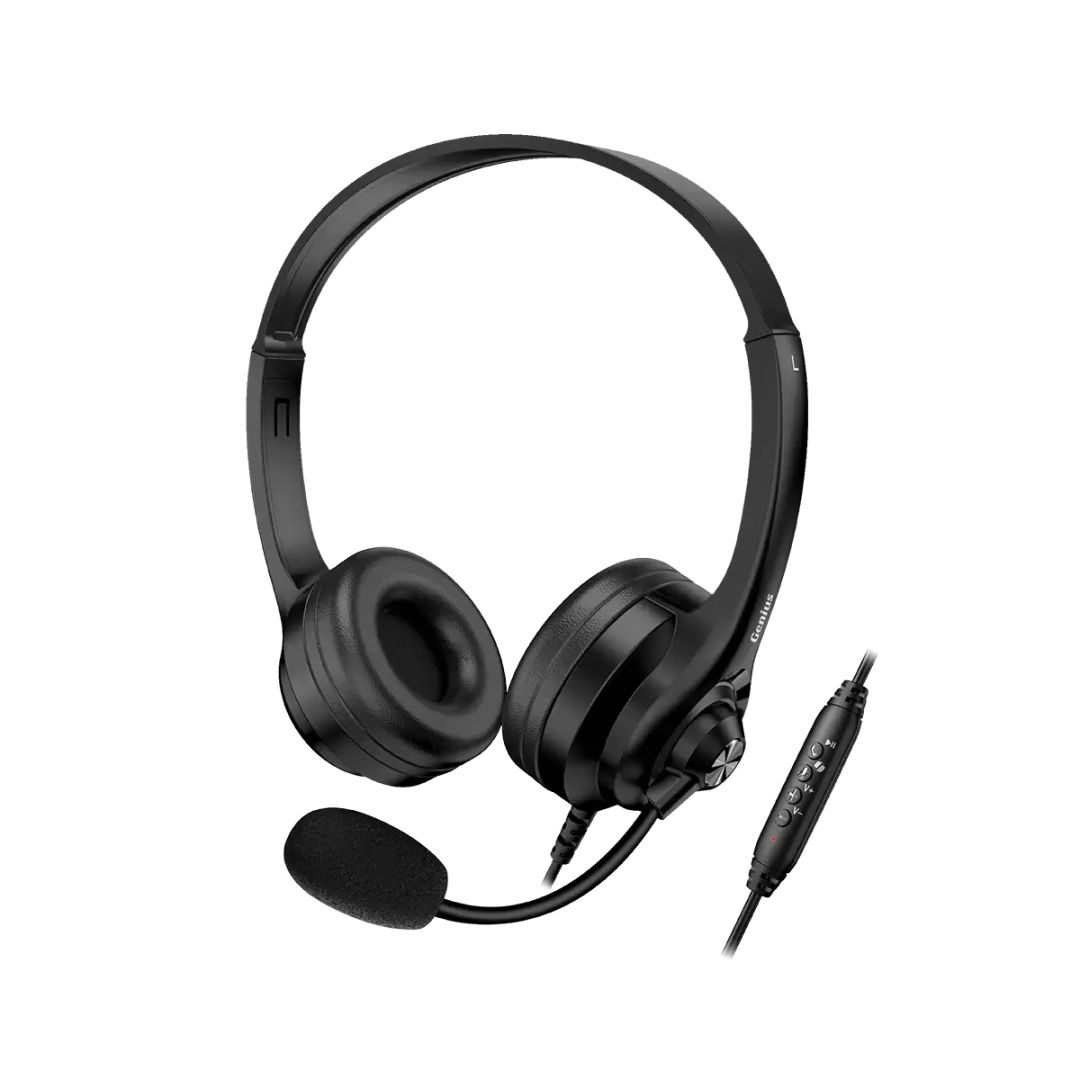 genius-hs-235u-ai-headset-black_1.jpg Genius HS-235U AI Headset Black - Image 1