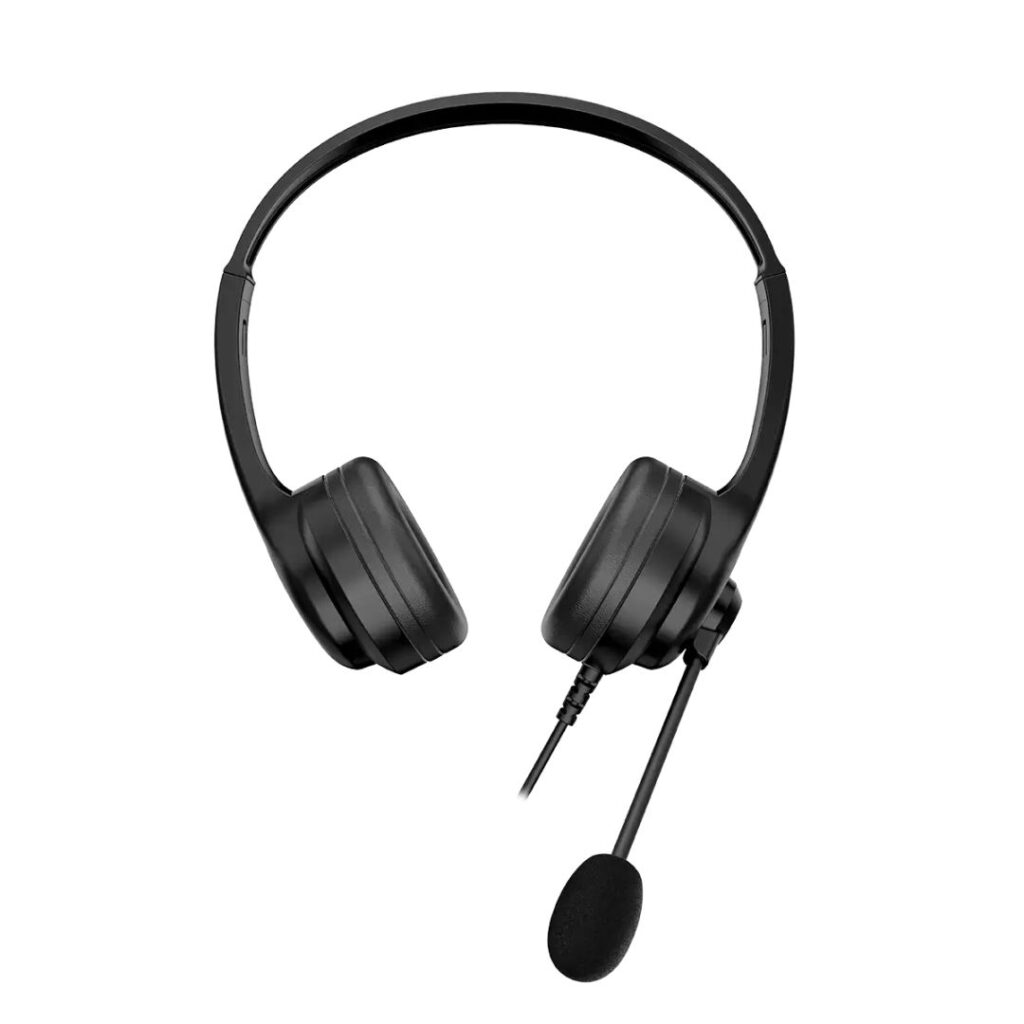 Genius HS-235U AI Headset Black - Image 3