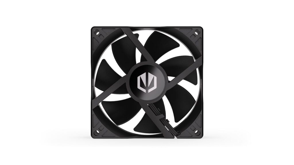 Endorfy Cooler - Zephyr 92 (9,2 cm, 3 pin, 1100 rpm, fekete) - Image 12