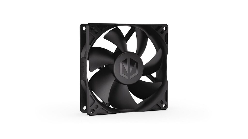 Endorfy Cooler - Zephyr 92 (9,2 cm, 3 pin, 1100 rpm, fekete) - Image 2