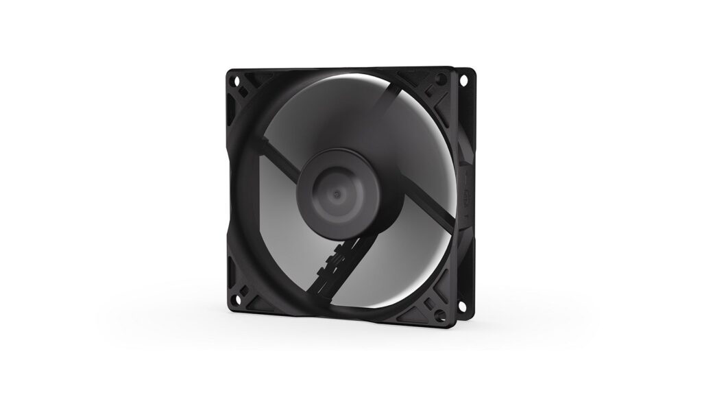 Endorfy Cooler - Zephyr 92 (9,2 cm, 3 pin, 1100 rpm, fekete) - Image 3