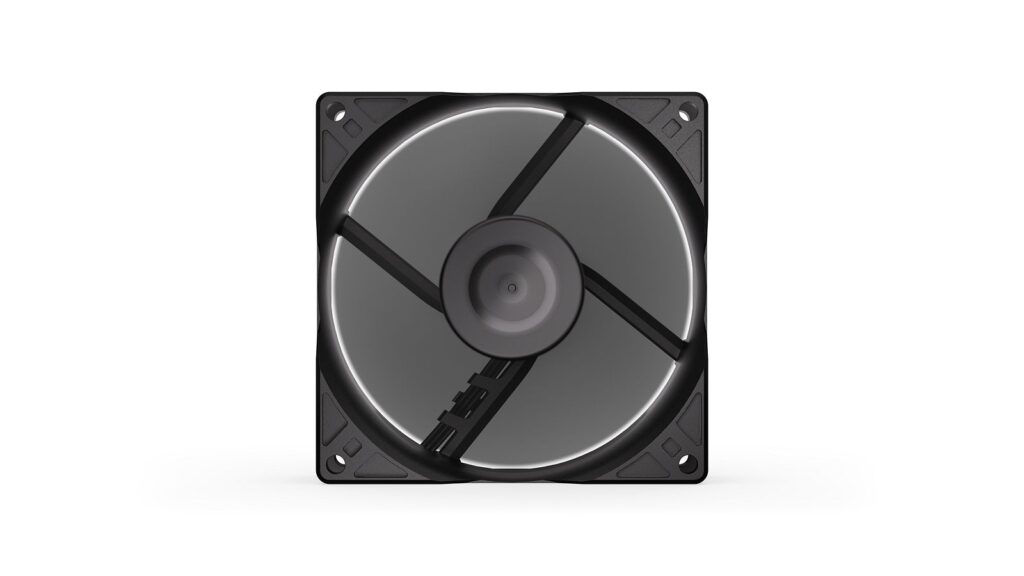 Endorfy Cooler - Zephyr 92 (9,2 cm, 3 pin, 1100 rpm, fekete) - Image 9