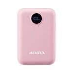 A-Data C100 Digital Display 10000mAh PowerBank Pink