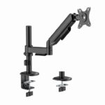 Gembird MA-DA1P-02 Adjustable desk display mounting arm 17"-32" Black
