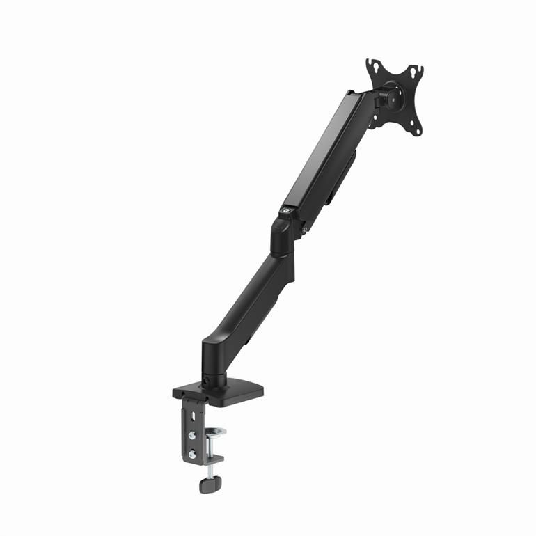 Gembird MA-DA1U-01 Adjustable desk display mounting arm with USB ports 17”-32” Black - Image 2