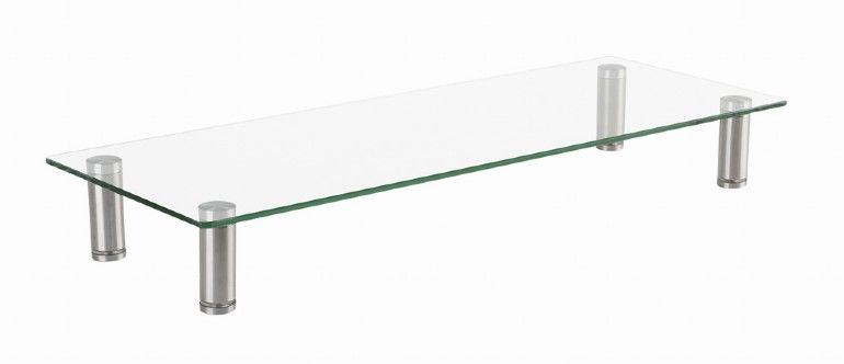 Gembird Gembird MS-TABLE-GM-01 Glass monitor stand  medium - Image 1