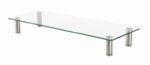 Gembird Gembird MS-TABLE-GM-01 Glass monitor stand  medium - Image 3