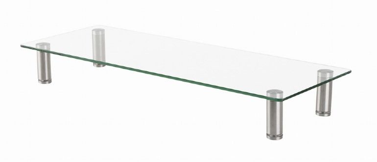 Gembird Gembird MS-TABLE-GM-01 Glass monitor stand  medium - Image 3