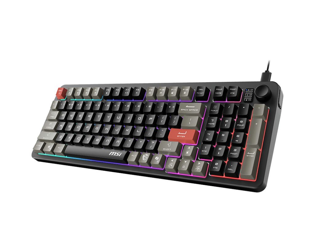 MSI ACCY FORGE GK110 Gaming membrane Keyboard, HUN - Image 6