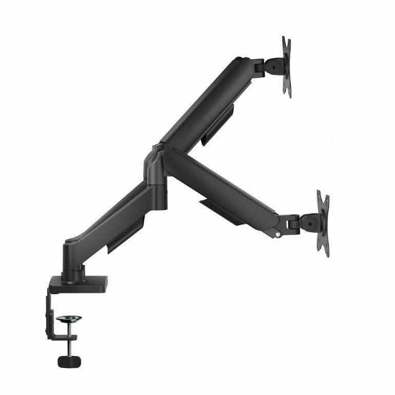Gembird MA-DA2U-01 2-Display Mounting Arm with USB ports 17”-32” Black - Image 3