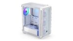 Endorfy Számítógépház - Arx 500 White ARGB (ATX/micro ATX/ITX, 1xUSB-C, 2xUSB3.0, 4x14cm LED ventilátor, ablakos, fehér) - Image 5