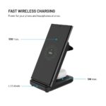 FIXED 3 in 1 Wireless töltő, fekete - Image 4