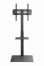 Gembird TVS-55T-02 TV floor stand 32"-55" Black - Image 3