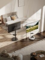 Gembird TVS-86TR-01-W TV floor stand  37"-86" White - Image 12