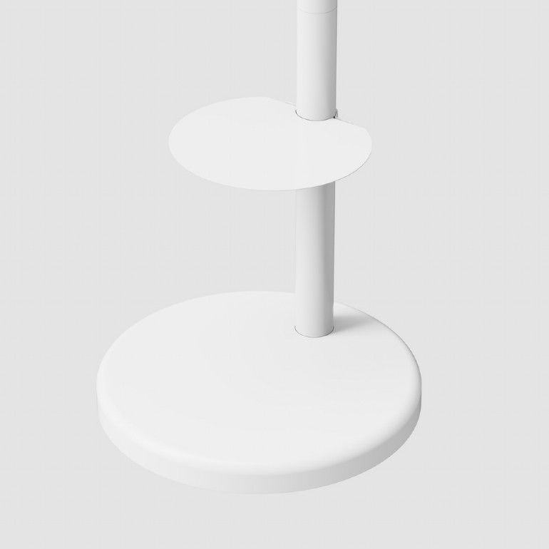 Gembird TVS-86TR-01-W TV floor stand  37"-86" White - Image 5