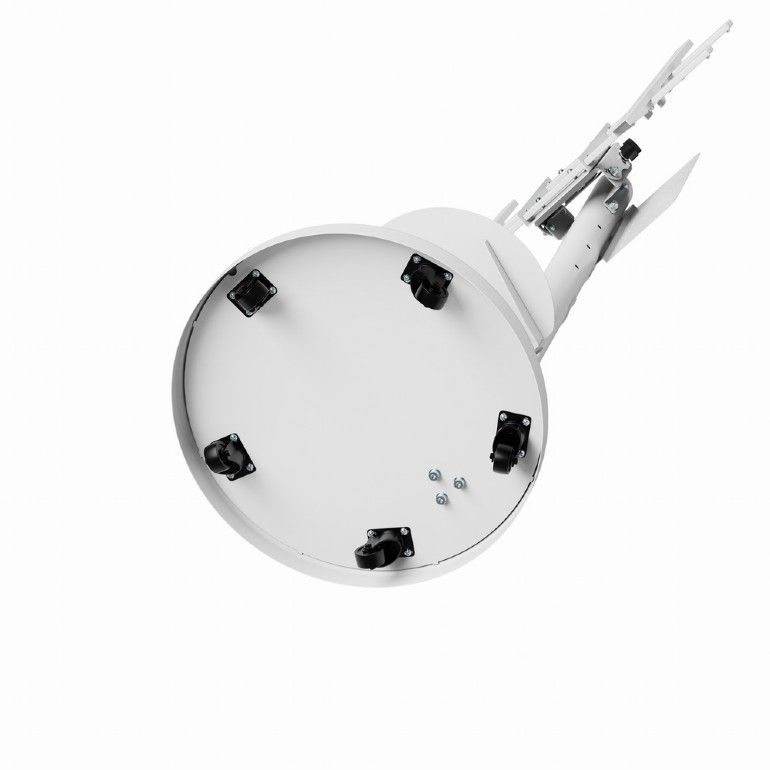 Gembird TVS-86TR-01-W TV floor stand  37"-86" White - Image 6