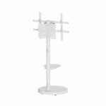 Gembird TVS-86TR-01-W TV floor stand  37"-86" White - Image 9