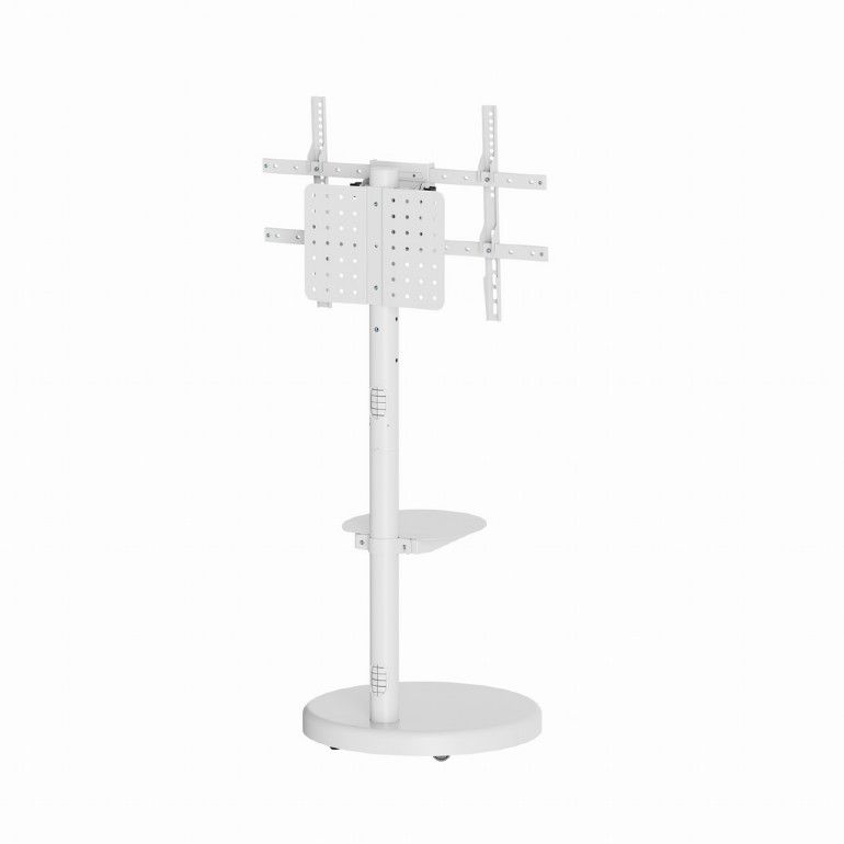 Gembird TVS-86TR-01-W TV floor stand  37"-86" White - Image 9