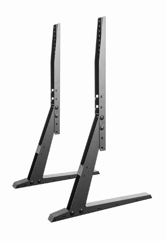 Gembird TVS-D70F-01 Tabletop TV stand 37"-70" Black - Image 4