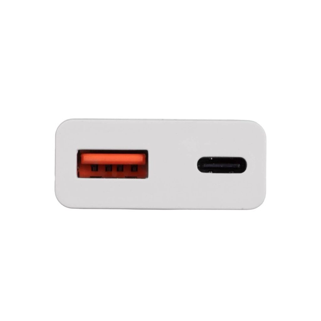 Akyga AK-CH-27 USB-A/USB-C PD 30W Quick Charge 3.0 GaN White - Image 2