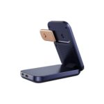 Choetech  B750 3in1 Fast Charging Qi2 MagLeap Wireless Charger & PowerBank Blue - Image 2