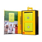 Kodak BRIXYL2 Soundbrix Mini Bluetooth Coloured Portable Two Speakers Yellow - Image 2