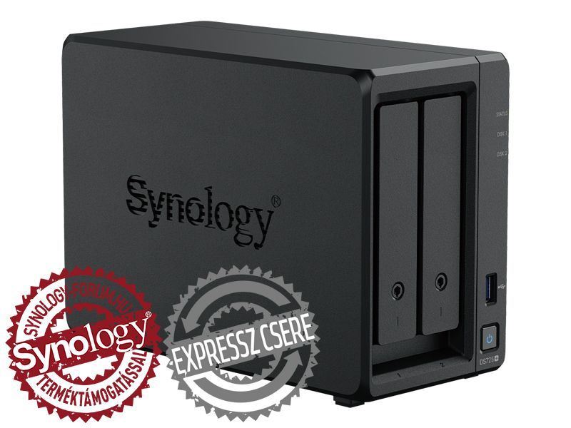 Synology NAS DS725+ (20GB) (2xHDD + 2xM.2 SSD) - Image 1