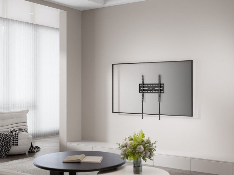 Gembird WM-75F-02 TV wall mount (fixed) 32”-75” Black - Image 9