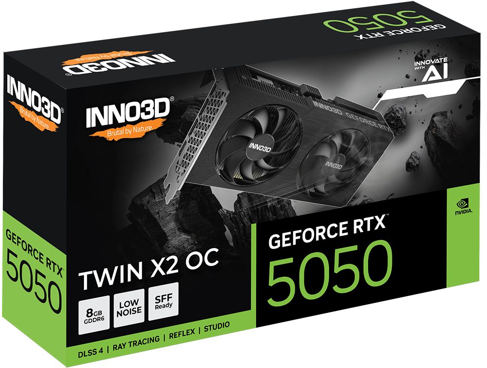 Inno3D GeForce RTX5050 8GB Twin X2 OC - Image 3