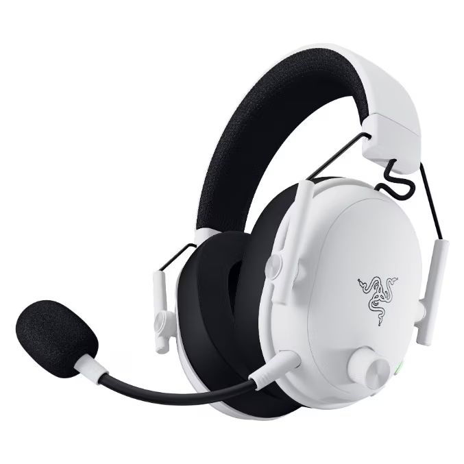 razer-blackshark-v3-wireless-bluetooth-headset-white_1.jpg Razer Blackshark V3 Wireless Bluetooth Headset White - Image 1