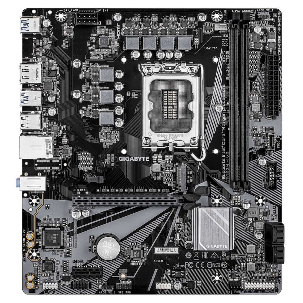 Gigabyte B760M H V2 - Image 2