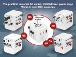 Gembird Universal travel power adapter 20W White - Image 2